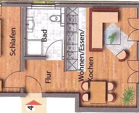 Apartment Residenz Margarete By Callsen Binz